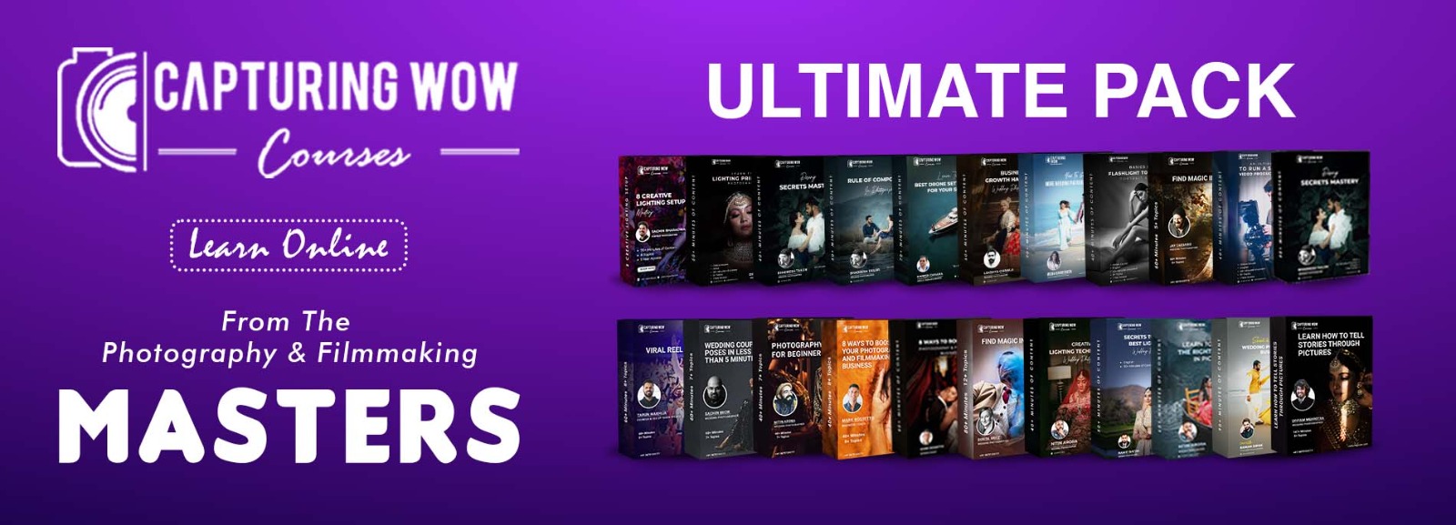Capturing WOW | Online Educational Platform For Photographers, Filmmakers, Content Creators In India